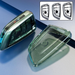 Automobilio rakto dangtelio raktas skirtas BMW G05 G11 G20 G30 raktų dėklui