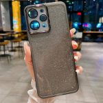 &bdquo;Glitter Clear&ldquo; silikoninis mink&scaron;tas dėklas, skirtas &bdquo;Xiaomi Redmi Note 12 Pro Plus 4G 5G&ldquo; objektyvo stiklo apsaugai, galinis dangtelis &bdquo;Note12 12pro Redmi12&ldquo; Redmi Note 12 4G juoda/sidabras