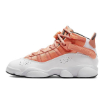 Air Jordan 6 Rings GS Light Madder Root Vaikų Sportbačiai Rožinė &Scaron;viesiai-Madder-Ruda Juoda DM8963-801 36