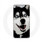 Coque pour Huawei P8 Lite Husky de Sib&eacute;rie Yeux Bleus