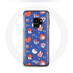 Coque pour Samsung Galaxy S9 BTS Bangtan Sonyeondan BT21 No&euml;l 2023
