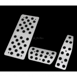 High Quality Non-slip accelerator/gas/fuel brake foot rest \AT Manual pedal pads for Opel ANTARA Free delivery with logo gray