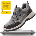 Darbo apsaugos avalynė Vyri&scaron;ki Anti-smash ir Anti-puncture Solid Bottom Saugos batai Plieninė noselė Kvėpuojantys darbo batai 46