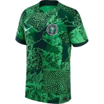 Nike Nigerija 2022/23 Stadium namų mar&scaron;kinėliai Žalias kibirk&scaron;tis/Pu&scaron;ies žalias/Juodas/Baltas Vyrams Gatvės drabužiai DN0696-329 XL