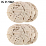 6 vnt. Fermentuojamo audinio dangtis duonos te&scaron;los krep&scaron;elio medvilnė 10 inch
