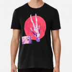 Vasaros vyri&scaron;ki madingi laisvalaikio mar&scaron;kinėliai trumpomis rankovėmis Rei Evangelion juodi mar&scaron;kinėliai Dideli mar&scaron;kinėliai S mėlyna