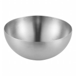 Nerūdijančio plieno aukso ir sidabro salotų dubuo, ryžių makaronų, lamian makaronų dubuo, virtuvės indai, maisto konteineris 15cm