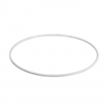Armature abat-jour cercle &oslash; 50 cm blanc