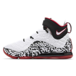 Nike LeBron 17 EP LeBron 4 Graffiti Unisex Kedai Balti University-Red Juodi CT6052-100 36.5