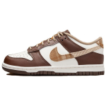 Nike Dunk Low GS Rūbuotas Rudas Vaikų Sportbačiai Sail Daugiaspalvis Cacao-Wow FV3653-191 36