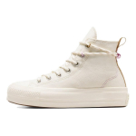 Converse Chuck Taylor All Star Lift Platform Utility Auk&scaron;takulniai Drobės Batai Moteri&scaron;ki Sportbačiai Balti A08767C 36