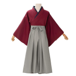 Rurouni Kenshin Himura Kenshin Cosplay Kostiumas Kendo Kimono Comic Con ir Helovino Cosplay Drabužiai M raudona