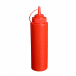 Padažų buteliai, 250 ml I&scaron;spausti pagardų butelis, Plastikinis padažo buteliuko smulkinimo butelis virtuvei, Grilis, Padažų butelis