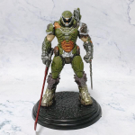 21CM Doom Slayer Eternal Veiksmo Figūrėlė Kolekcinis Modelis Statulėlė Anime Destroy Hunter Akam Figūrėlė Stalo Ornamentas Pvc Žaislas Dovana