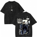 Anime Mano Herojų Akademija Aizawa Shouta Spausdinti Mar&scaron;kinėliai Vyrams Moterims Medvilniniai T-shirtai Vintage Skalbti T-shirt Harajuku Vyri&scaron;kas Per dydį T-shirt S