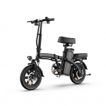 URLIFE F1L 32KM/H 14 Elektrinis dviratis 350W Variklis 48V7.5Ah Baterija Miesto kelionėms E-dviratis Suaugusiųjų Sulankstomas Elektrinis Dviratis F1L Black 32KM/H juoda