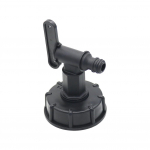 1 PC 2 x 3/4 sriegis plastikinis IBC bako čiaupas 1000 l IBC prie 1/2 (15 mm) adapterio sodo drėkinimo prijungimo vožtuvo žarnos jungiklio jungiamosios detalės