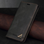 Atverčiamas PU odinis apsauginis telefono dėklas, skirtas Xiaomi Mi POCO F3 X3 NFC 10T Redmi Note 10 9 8 7 Pro 10S 9S 8T Redmi 9A 9C 8A 7A Kortelės lizdo piniginės galinis dangtelis Redmi 7A juoda