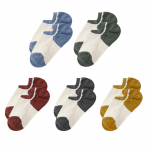5 poros vasarinės moteri&scaron;kos kojinės Retro stiliaus saldainių spalvos medvilnė laisvalaikio tinklelis mielos trumpos nematomos kulk&scaron;nies kojinės, dydis EU 35-39 EUR35-39
