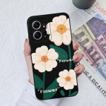 Gėlių dėklai, skirti Xiaomi Redmi Note 12 11 10 9 8 7 Pro Max Galinis dangtelis Mielas avokado mink&scaron;tas silikoninis fotoaparato apsauginis telefono fondas Redmi Coques Redmi Note 11S 5G xanadu spalva
