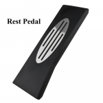 Automobilių pedalai, skirti BMW Mini Cooper JCW S R55 R56 R60 R61 F54 F55 F56 F60 automobiliniam pėdų atramos dujinių stabdžių sankabos pedalo dangteliui Rest Pedal
