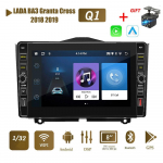 8 colių skirtas LADA BA3 Granta Cross 2018 2019 su mygtuko rankenėle Android Car Radio Multimedia Player Navigation Stereo GPS 2 din Carplay 2+32GB 1+32GB