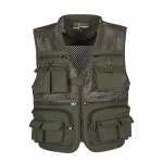 I&scaron;sikrovimas Vyri&scaron;ka liemenė Tactical Webbed Pavarų paltas Vasarinis Fotografas Liemenė Įrankis Daug Ki&scaron;eninis Tinklelis Darbas Striukė be rankovių Vyri&scaron;kas