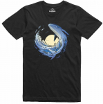 &bdquo;Whale Regular Nature Print Tee Unisex&ldquo; mar&scaron;kinėliai
