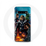 Coque pour Samsung Galaxy s10 edge Avengers film de super h&eacute;ros