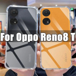 Skaidrus telefono dėklas, skirtas Oppo Reno8 T TPU skaidrus dėklas, skirtas Oppo Reno 8 T 8T 6,43 colio CPH2481 smūgiams atsparus dangtelis For Oppo Reno8 T gryna