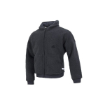 Adidas Naujas Polar Reversible su gobtuvu vilnos striukė Vyri&scaron;ka Vir&scaron;utinė apranga Pilka HG2076 L
