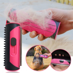 3 viename &scaron;epetys nuvalymo pavilniui ir kailiui &Scaron;unų masažo &scaron;ukos Magic Pet Comb Pūkų &scaron;alinimo &scaron;ukos &scaron;unų plaukų &scaron;epetys &Scaron;unų valymo ir priežiūros įrankiai One Size