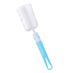 Butelių &scaron;epetys ilga rankena Buitinis virtuvės valymo &scaron;epetys Stiklinis puodelis Kempinės &scaron;epečiai plovimo puodeliai Valymo produktai mėlyna