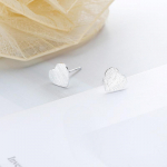 Meilė &scaron;lifuotiems auskarams, Jūsų paprastas ni&scaron;inis dizaino pojūtis, &Scaron;irdelės formos žiedo temperamentas, &Scaron;alto vėjo auskarai.