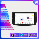 9 colių Carplay 4G 2 Din Android 13 automobilio radijas, skirtas Fiat Linea 2012&ndash;2015 Fiat Punto EVO Multimedijos vaizdo grotuvas Navi GPS DSP WIFI i&scaron;manusis ekranas S8 8Core 8G 128G AI