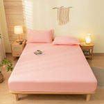 Mink&scaron;ta ir lygi vienspalvė &scaron;lifuota medvilninė paklodė viengulėms ir dvigulėms lovoms, užtikrinanti komfortą ir apsaugą nuo dulkių. 180cm*220cm Single Fitted Sheet nefritas