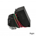 Automobilio sparno durų &scaron;oninio veidrodėlio elektrinis lankstymo motoras, skirtas Peugeot 307, Mitsubishi Lancer EVO, Hummer H2 09-16, Fengshen A60