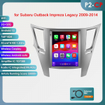 Ossuret 9.7 Android 13 Belaidis Carplay Subaru Outback Impreza Legacy 2009-2014 Automobilio Stereo Radijas GPS I&scaron;manusis Medijos Grotuvas 4G BT 2 Din P2CP 4Core 2G 32G