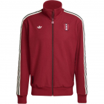 Adidas Originals Jubiliejinė Amsterdamo Ajax Stovimos apykaklės Slim Fit Madingas Universalus Striukė Vyri&scaron;ka Striukė Academy-Red JF2743 2XL