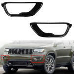 Juodas priekinio rūko žibinto dangtelis Rūko žibinto apdaila Jeep Grand Cherokee 2017-2021 2019