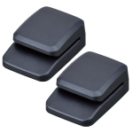 Seiwa IMP151 Automobilio prekių kompakti&scaron;kų laikiklių rinkinys i&scaron; 2 vnt. Kortelėms, bilietams, parkavimo bilietams laikyti juoda