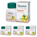 &bdquo;Himalaya&ldquo; 4 vaistažolių trifalos kapsulės, po 60 vnt., skirtos &scaron;velniai žarnyno veiklai palengvinti, vir&scaron;kinimo valymui ir reguliariam žarnyno valymui.