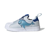 adidas Superstar 360 Primeblue Mažylio Banginio Vaikų Sportbačiai Halo-Mėlyni Debesies Baltumo Karali&scaron;kai Mėlyni FX4928 32