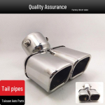 CRV/Hyundai IX35/Infiniti JX35 Dvigubos i&scaron;vesties SUV 7,6 kalibro i&scaron;metamojo vamzdžio galinis vamzdis Guangzhou Taicheng