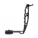 Priedas Zhiyun Crane 2 Aliuminio L laikiklis Prailgintas Vienos Rankenos Laikiklis Zhiyun Crane 2 Ronin S Stabilizatoriui juoda