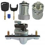 Automobilio spynų komplektas uždegimo spynelė durų spyna bagažinės spyna LK1S71F22050AA Ford Mondeo 2001-2007