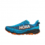 Hoka One One Speedgoat 6 Patogūs Mink&scaron;ti Kvėpuojantys Palaikantys Lengvi Takų Bėgimo Batai Vyri&scaron;ki Sportbačiai Mėlyni 1147791-SWRD 40