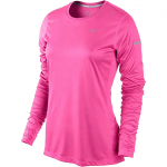 Nike Logotipas Apvalia Kaklo Megztinis Ilgomis Rankovėmis Mar&scaron;kinėliai Moteri&scaron;ki Mar&scaron;kinėliai 519834-667 L