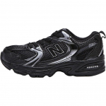 New Balance NB 530 Sintetinė oda Poliesteris Patogūs Madingi Žemi Vaikų Bėgimo Bateliai Vaikų sportbačiai Juodi PZ530LT 35