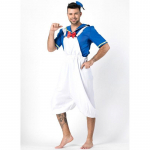 Stilingas vyri&scaron;kas ančiuko Cosplay kostiumas, puikiai tinkantis Helovino vakarėliams ir scenos pasirodymams